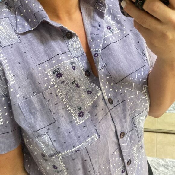 Tap & Co Patchwork Retro Shirt - Picture 2 of 4